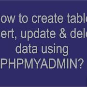 PhpMyAdmin MySQL Database How To Create Table Insert Data PHPMYADMIN Web Wale