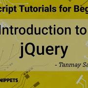 37 Introduction To JQuery JavaScript Library JQuery Tutorials For Beginners