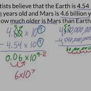 Word Problems With Scientific Notation