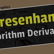 Bresenham Line Drawing Algorithm Derivation In Computer Graphics Bangla
