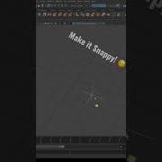 Snap Object On To Grid Autodesk Maya