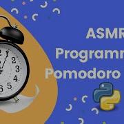 ASMR Programming Coding Pomodoro Timer App Python No Talking Rain Sound For Study Relaxation