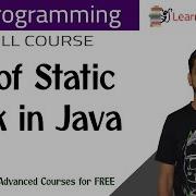 Use Of Static Block In Java Lesson 47 Java Programming Learning Monkey