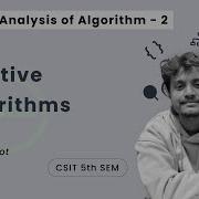 DAA 2 Iterative Algorithms In One Shot CSIT 5th Sem Nepali ScienceGuru