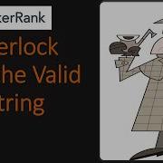 Hackerrank Sherlock And The Valid String