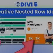 10 Creative Nested Row Structures You Can Build In Divi 5