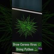 Shorts Draw Corona Virus Using Python