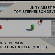 Simple First Person Character Controller Mobile Trailer Unity Asset Pack