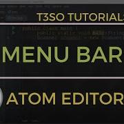 How To Hide Menu Bar In Atom Editor