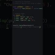 JavaScript Example Map Function