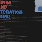 Roblox Scripting Strings And Concatenation Very Easy Learning Lua Part 6