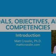Goals Objectives And Competencies Introduction