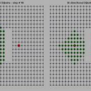 Dijkstra Vs Bi Directional Dijkstra Progress Rectangular And Hexagonal Grid Dijkstra