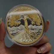 Canada 2025 50 Maple Tree Of Life 5 Oz Pure Silver Coin