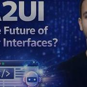 Agent2UI A2UI Пользовательские интерфейсы генерируемые на лету