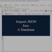 Import JSON To SQL Server Advanced ETL Processor Tutorial