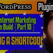Add A WordPress ShortCode Again WordPress Plugin Development 2021 Part 10