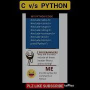C V S PYTHON Python Pythoncode Cprogramming Blockchain Iot Cod Ai Coding Php Cpp Java C
