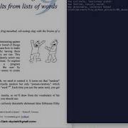 Tiny Python Projects Ch 9 Pt 1 Abuse Intro To Randomness
