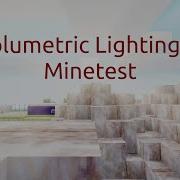 Volumetric Lighting In Minetest God Rays