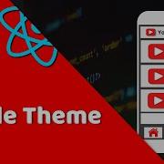 15 Toggle Between Dark And Light Theme Using Redux YouTube Clone React Native Tutorial
