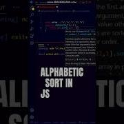 Biggest JavaScript Shortcut For Alphabetic Sort Shorts Javascript Programming Youtubeshorts