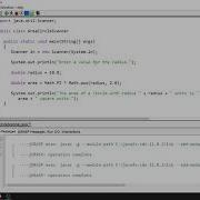 Java Scanner Example Find The Area Of A Circle