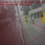 AI Active Safety Pedestrian Detection Camera System