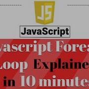 Javascript Loops Explain Foreach Loop In Javascript Javascript In Hindi