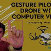 Gesture Piloting Drone With Computer Vision