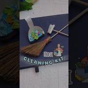 DIY Mini Cleaning Kit Tiny Broom Dustpan Brush Super Cute Useful Craftideas Craftfromwaste