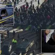 CHAOS Angry Protesters Berate Federal Agents At Minneapolis Shooting Scene