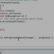 ProgressDialog Example