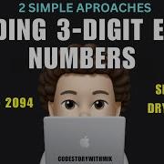 Finding 3 Digit Even Numbers 2 Simple Approaches Leetcode 2094 CodestorywithMIK