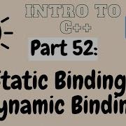 Static And Dynamic Binding Early And Late Binding Compile Time And Runtime Binding Part 52