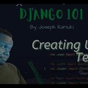 Python Django Tutorial Simple Unit Tests