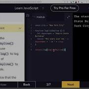 Javascript Scope Tutorial On Codecademy