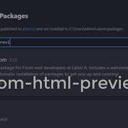 How To Live Preview Html Webpage In Atom Editor 2020