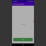 Custom Progress Button