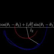 VPython Double Pendulum