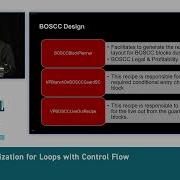 2023 EuroLLVM Improving Vectorization For Loops With Control Flow