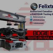 Easydur Bogie Test Stand Compression Tests On Railroad Bogies