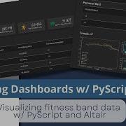 Building Dashboards With PyScript Altair Part 1