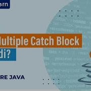 What Is Java Multiple Catch Block In Hindi LearnVern