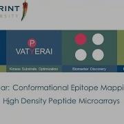 Webinar Conformational Epitope Mapping On High Density Peptide Microarrays