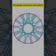 Cool Spirograph Animation10 With Python Turtle Shorts