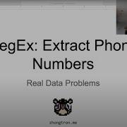 Real Data Problems Extract Phone Numbers With RegEx