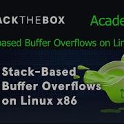 HackTheBox Academy Stack Based Buffer Overflows On Linux X86 Final Assessment
