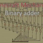 Minecraft Mechanics How To Build An Adder Reid