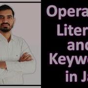 Operators Literals Keywords In Java By Deepak Hindi
